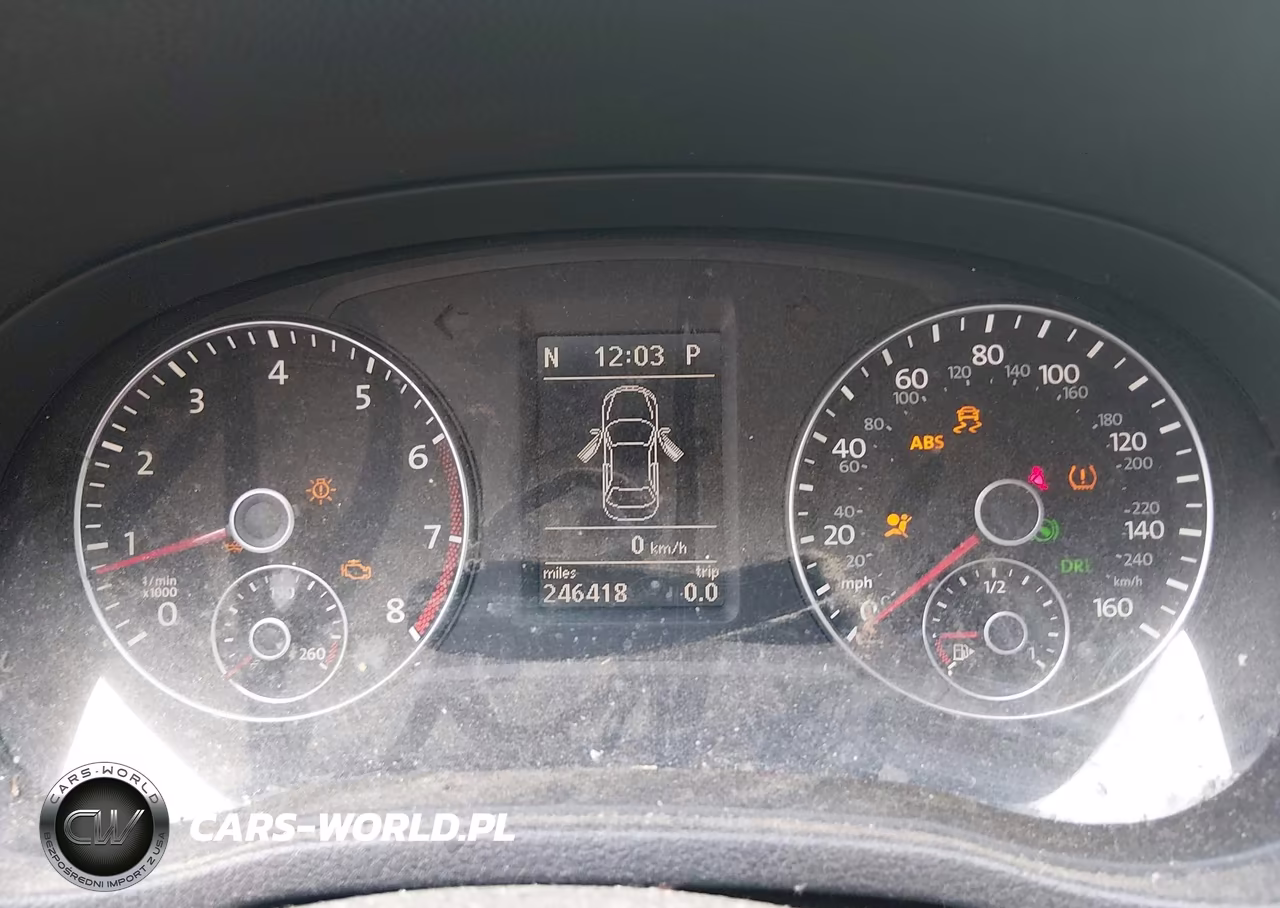 2012 Volkswagen Passat 2.5L Se VIN:1VWBH7A30CC050660 - 7