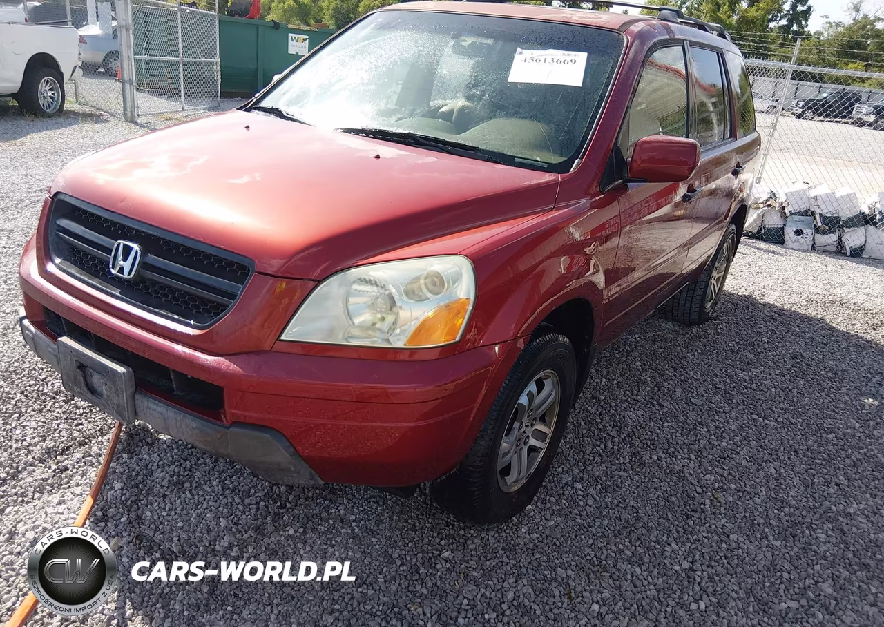 2005 Honda Pilot Ex-L VIN:5FNYF18565B021872 - 2