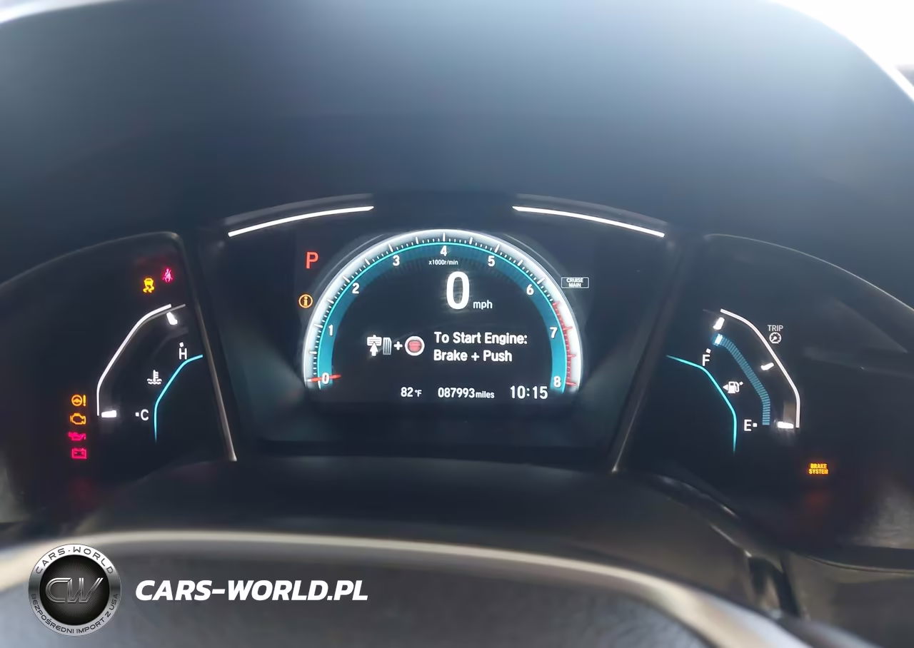2017 Honda Civic Exl VIN:19XFC1F76HE010403 - 7