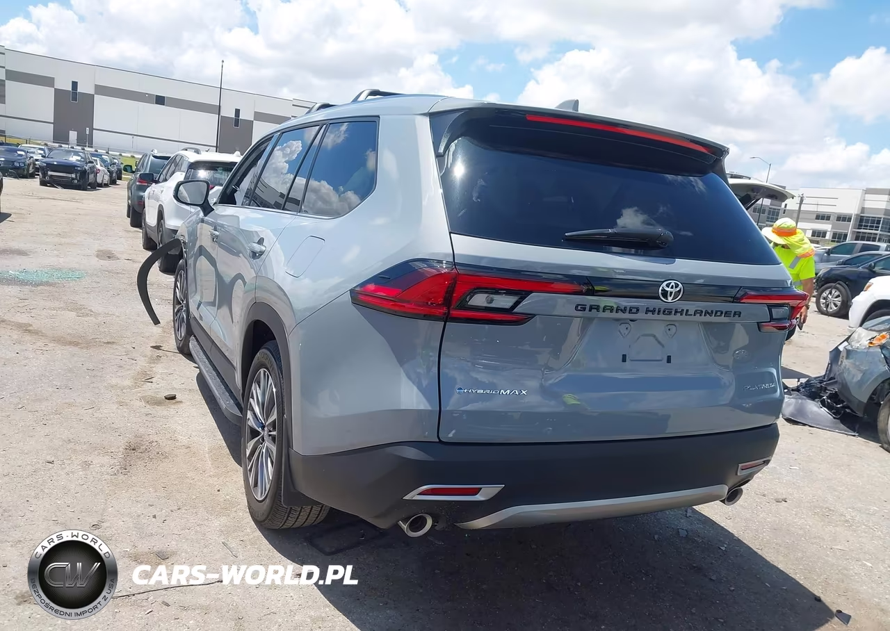 2026 Toyota Grand Highlander Hybrid Max Platinum VIN:5TDADAB55TS048635 - 3