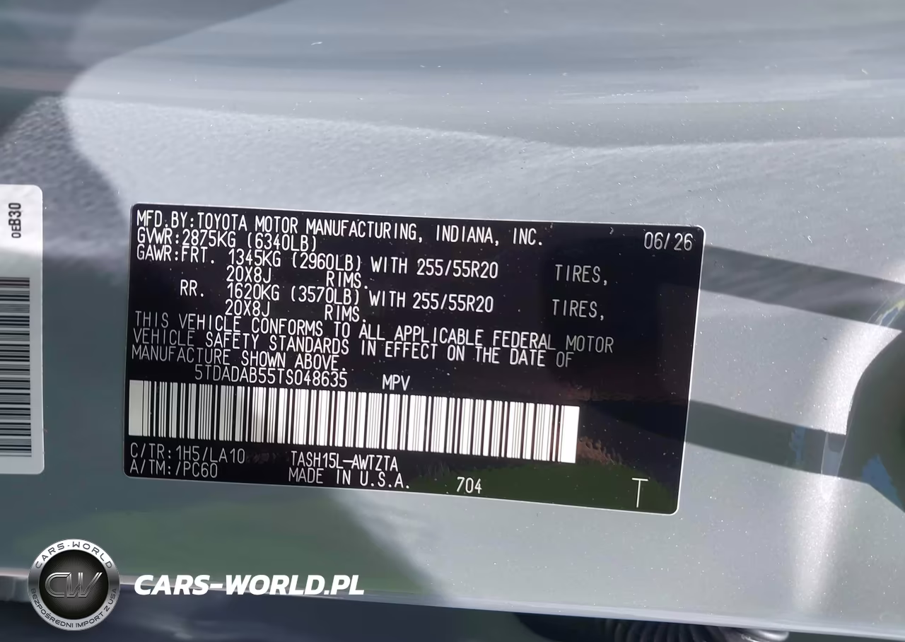 2026 Toyota Grand Highlander Hybrid Max Platinum VIN:5TDADAB55TS048635 - 9