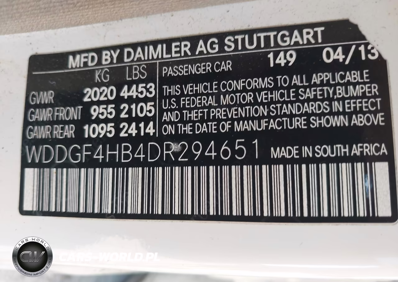 2013 Mercedes-Benz C 250 Sport VIN:WDDGF4HB4DR294651 - 9