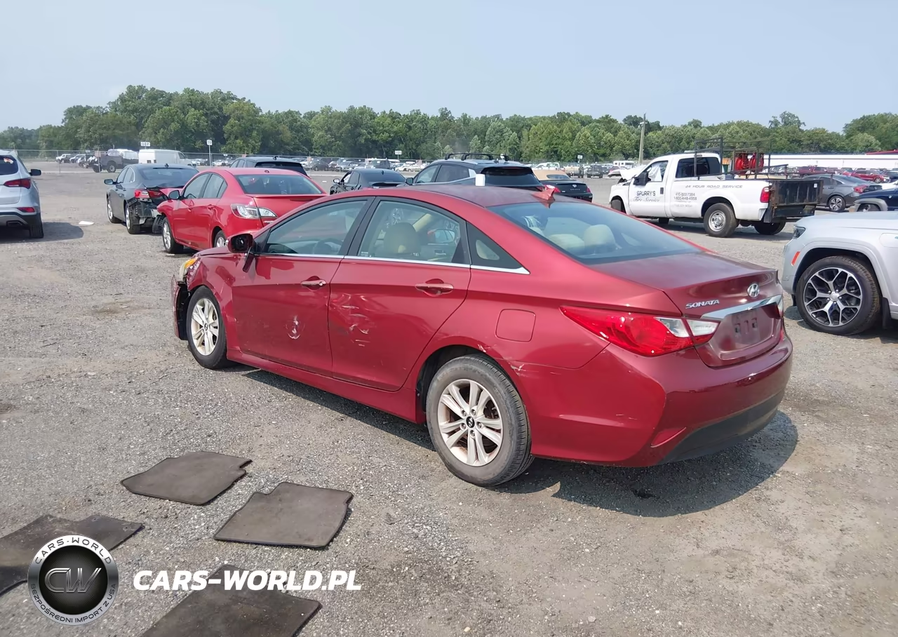 2014 Hyundai Sonata Gls VIN:5NPEB4AC3EH861666 - 3