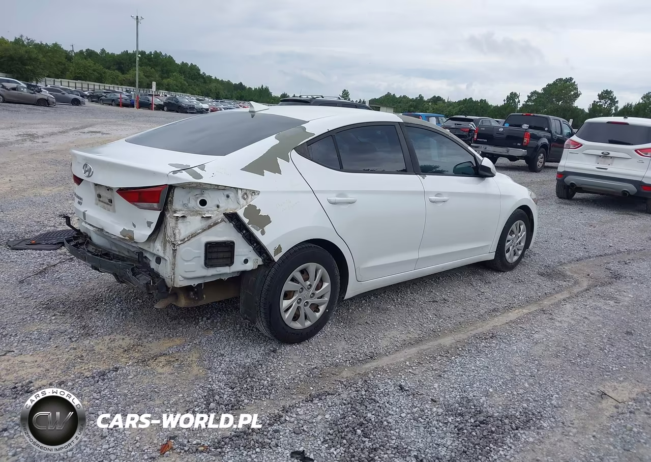2017 Hyundai Elantra Se VIN:5NPD74LF7HH211618 - 4
