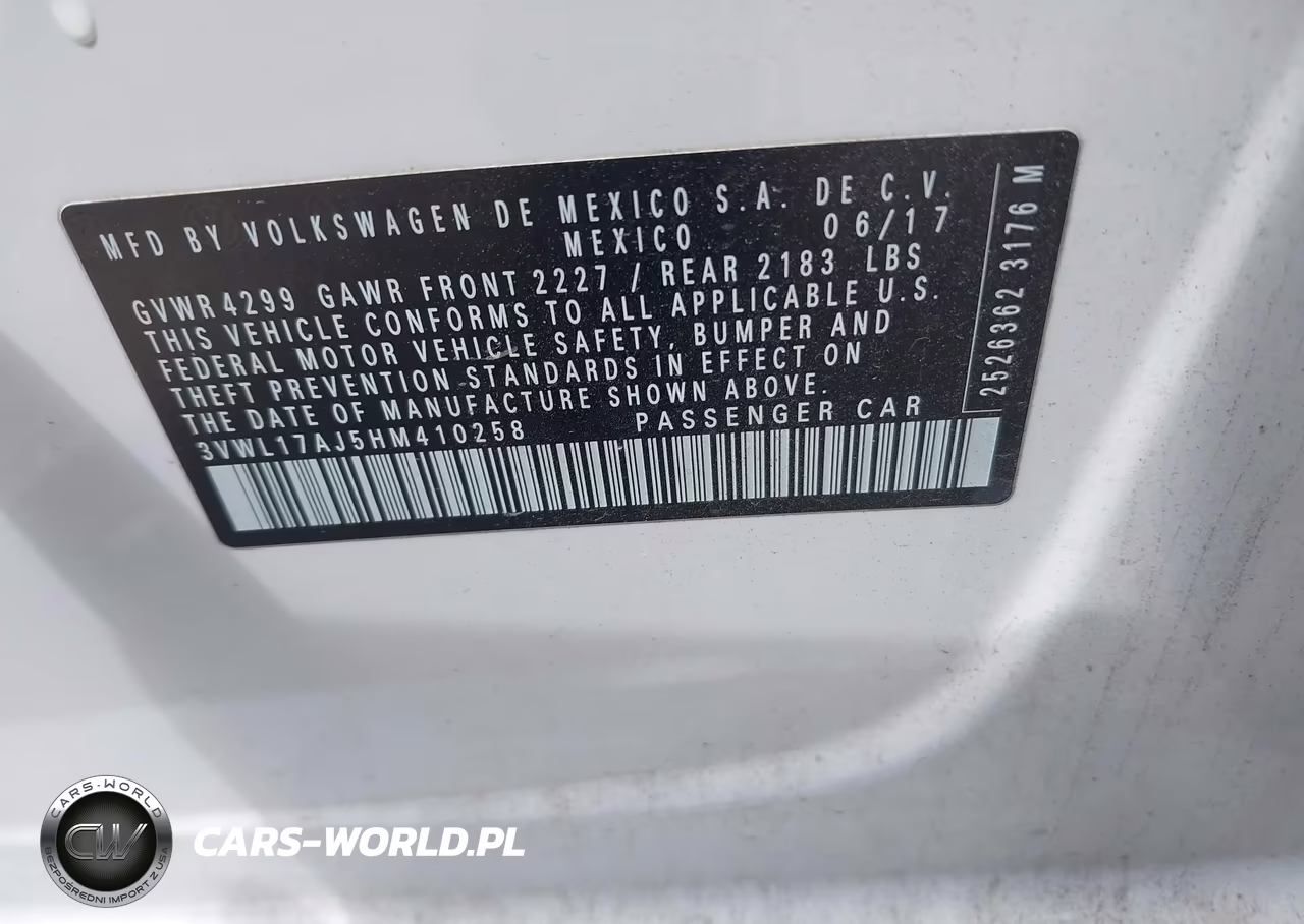 2017 Volkswagen Jetta 1.8T Sel-1.8T Sel Premium VIN:3VWL17AJ5HM410258 - 9
