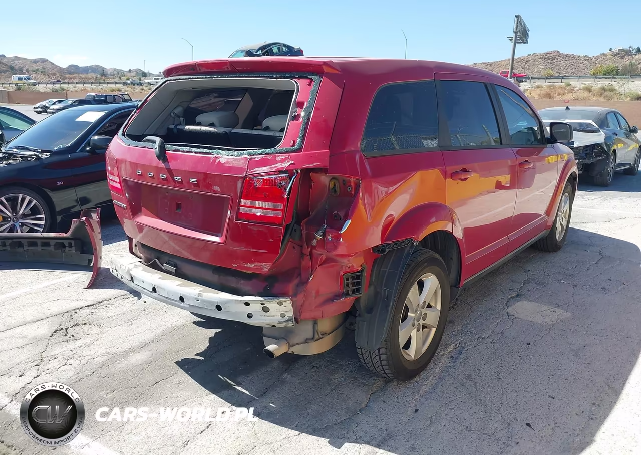 2013 Dodge Journey American Value Pkg VIN:3C4PDCAB4DT557345 - 4