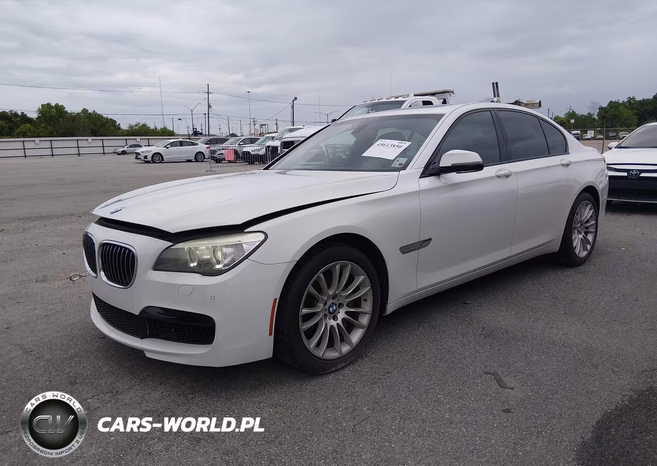 2014 BMW 740I VIN:WBAYA6C53ED144505 - 2