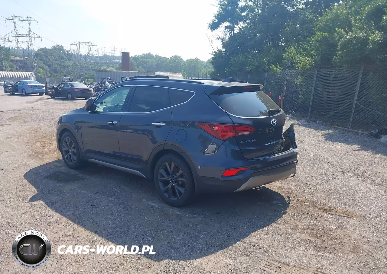 2017 Hyundai Santa Fe Sport 2.0T Ultimate VIN:5XYZWDLA3HG492949 - 3