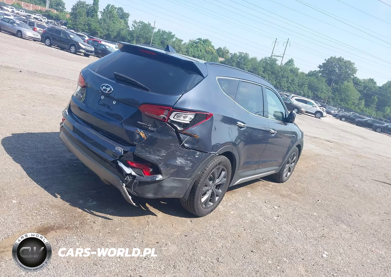2017 Hyundai Santa Fe Sport 2.0T Ultimate VIN:5XYZWDLA3HG492949 - 4