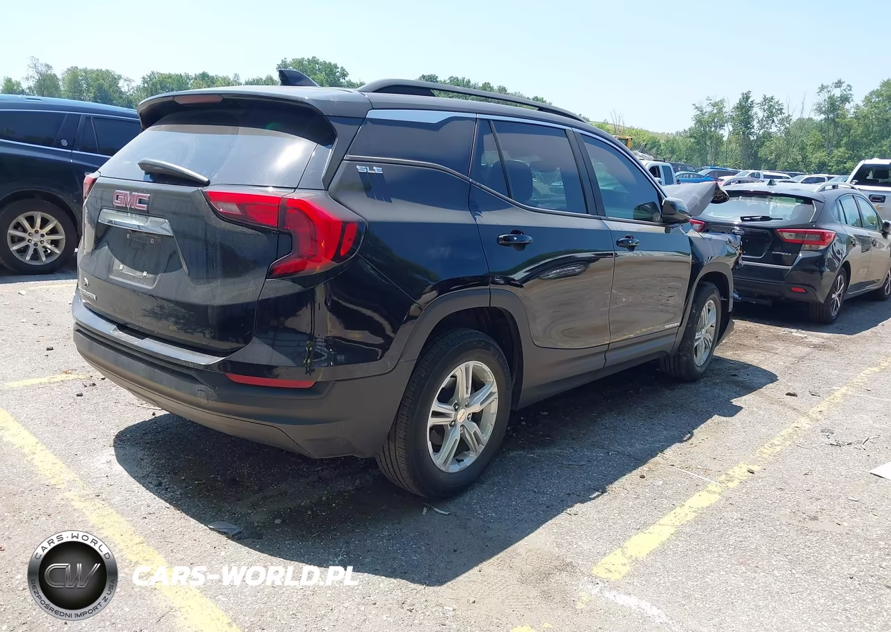 2021 GMC Terrain Fwd Sle VIN:3GKALMEV2ML380916 - 4