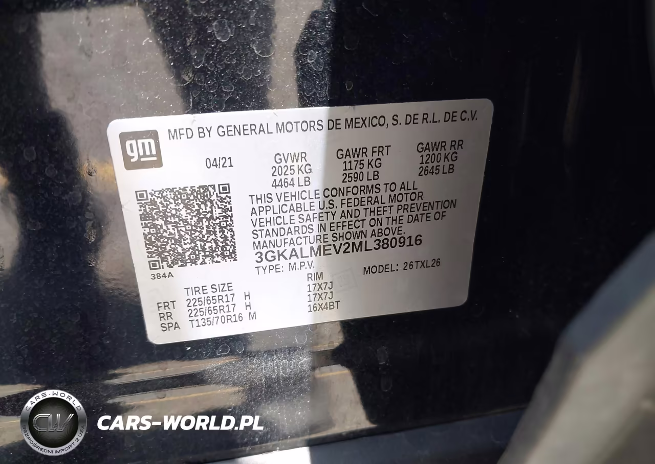 2021 GMC Terrain Fwd Sle VIN:3GKALMEV2ML380916 - 9