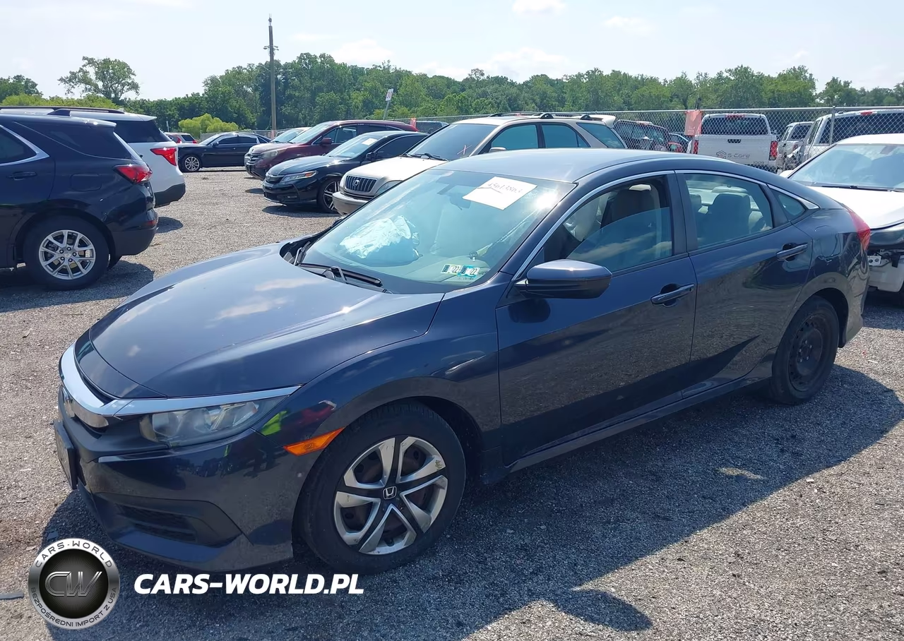 2018 Honda Civic Lx VIN:2HGFC2F5XJH584955 - 2