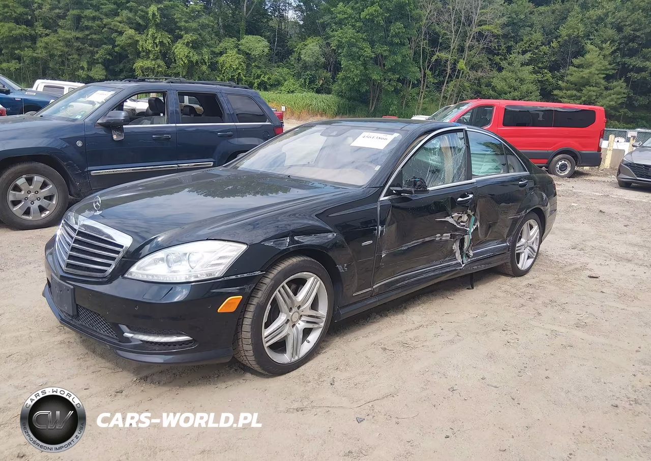 2012 Mercedes-Benz S 550 4Matic VIN:WDDNG9EB8CA446577 - 2