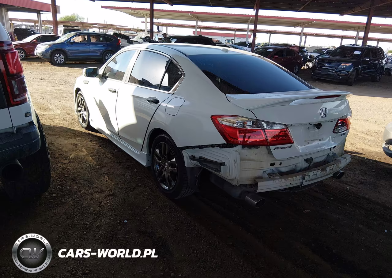 2013 Honda Accord Ex-L V-6 VIN:1HGCR3F84DA014342 - 3