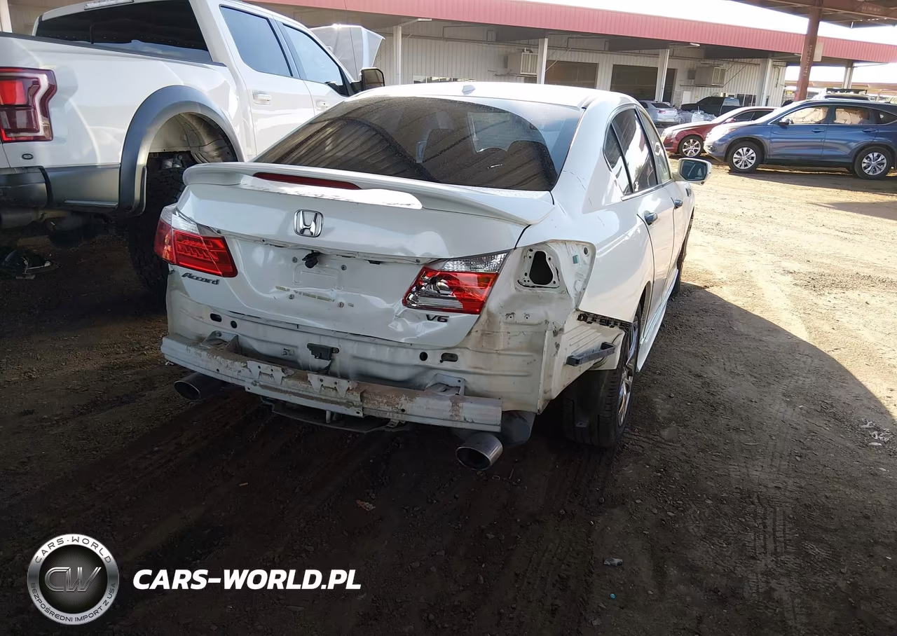 2013 Honda Accord Ex-L V-6 VIN:1HGCR3F84DA014342 - 4