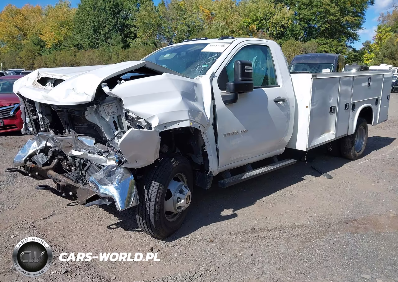 2022 Chevrolet Silverado 3500Hd Chassis Work Truck VIN:1GB3WRE72NF142882 - 2
