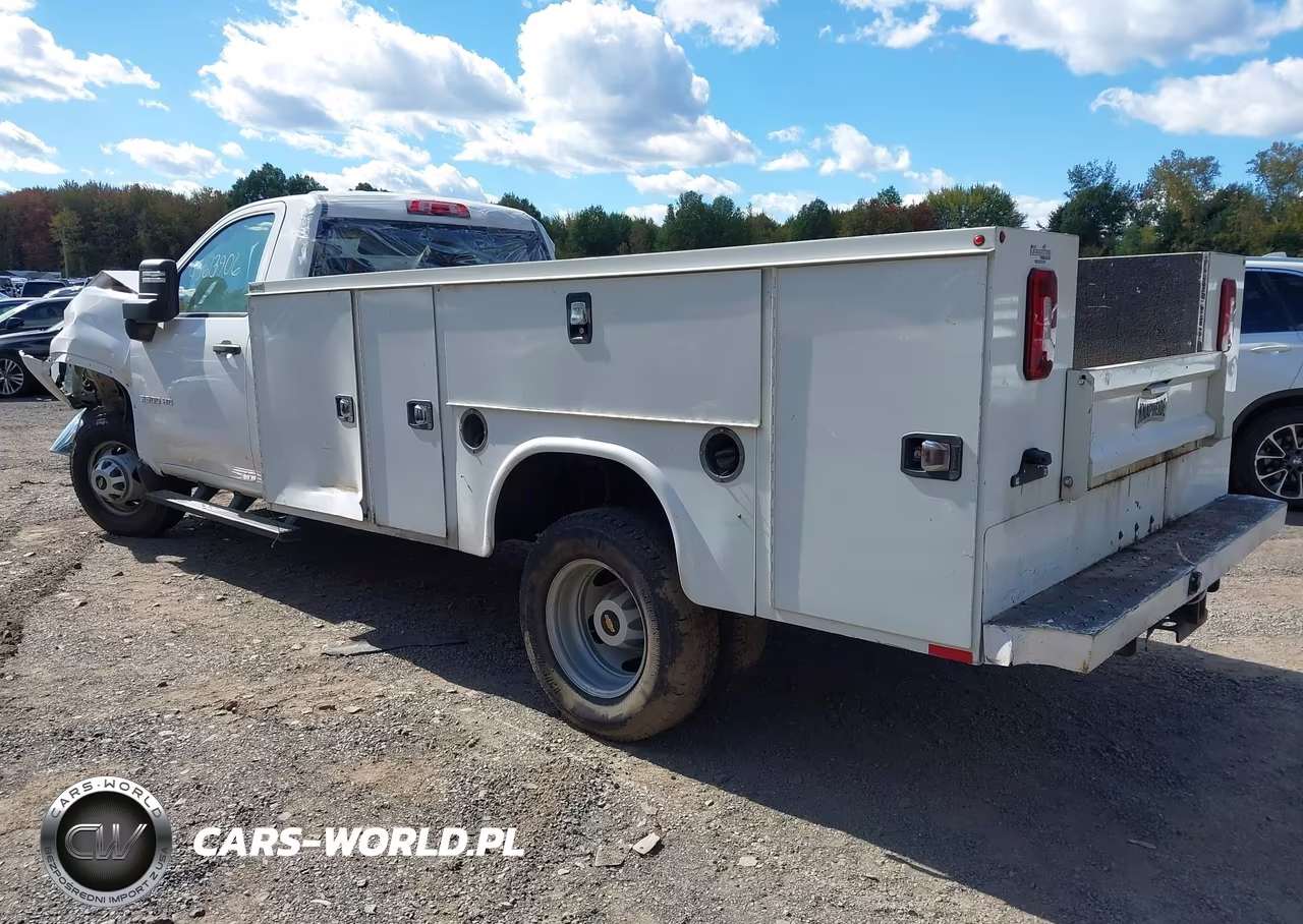 2022 Chevrolet Silverado 3500Hd Chassis Work Truck VIN:1GB3WRE72NF142882 - 3