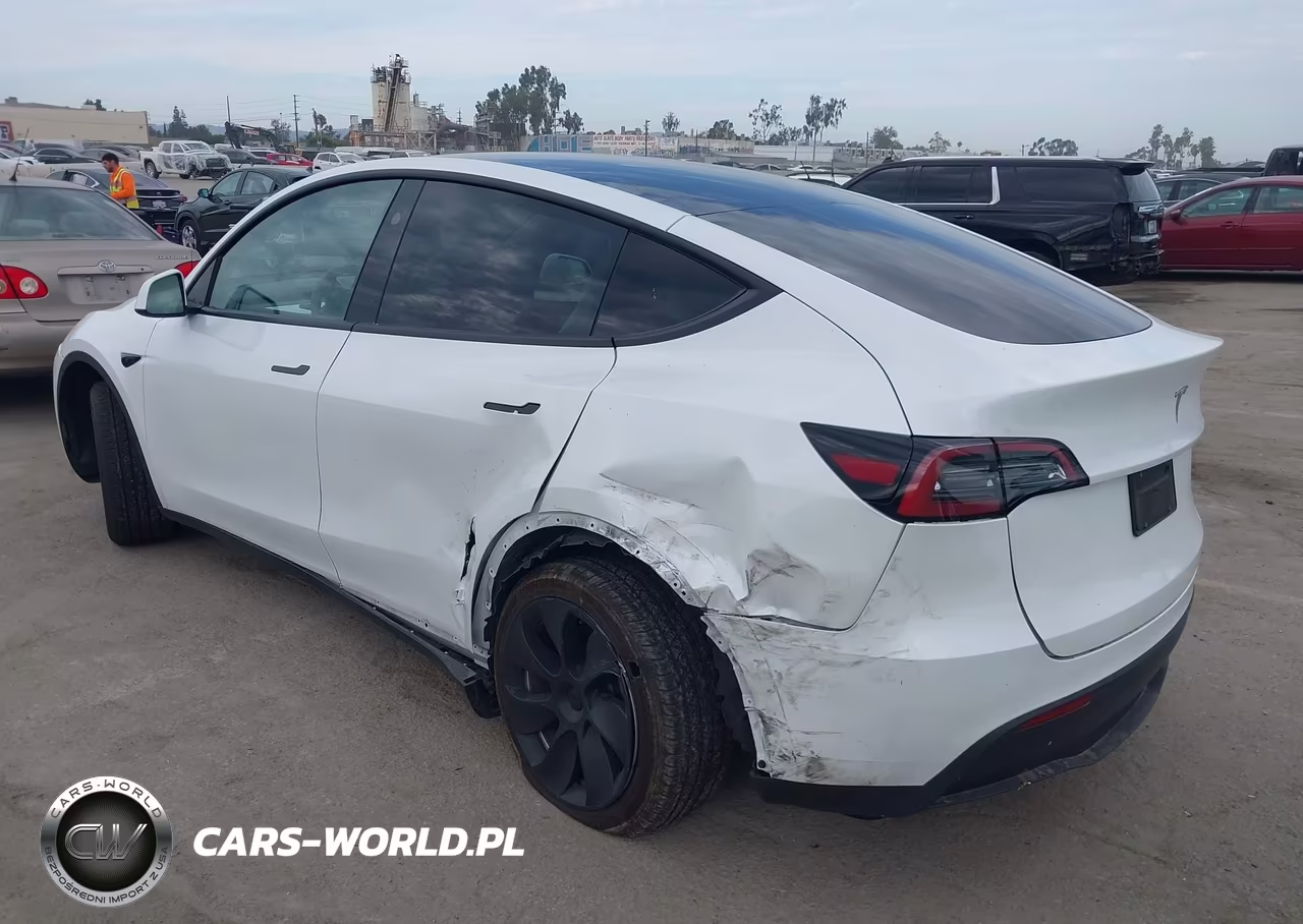 2024 Tesla Model Y Long Range Single Motor Rear-Wheel Drive-Rwd VIN:7SAYGDED1RF011396 - 3