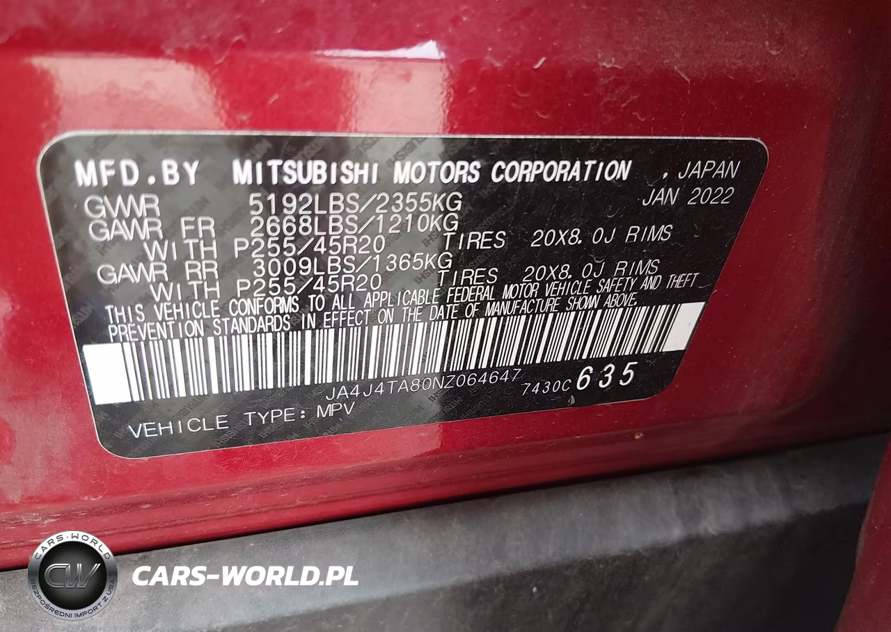 2022 Mitsubishi Outlander Es 2.5 S-Awc VIN:JA4J4TA80NZ064647 - 9