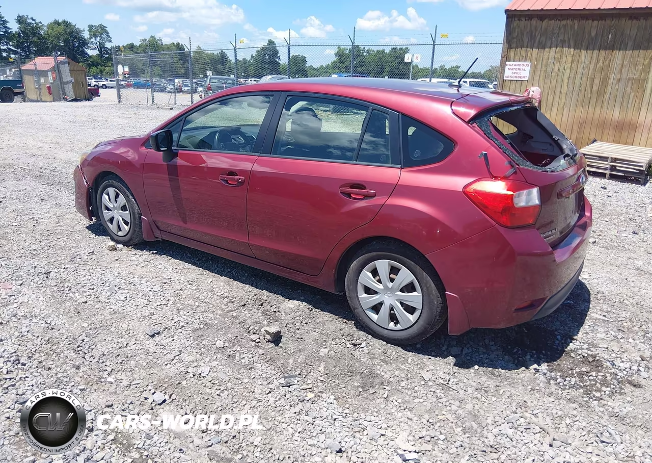 2016 Subaru Impreza 2.0I VIN:JF1GPAA69G8257355 - 3
