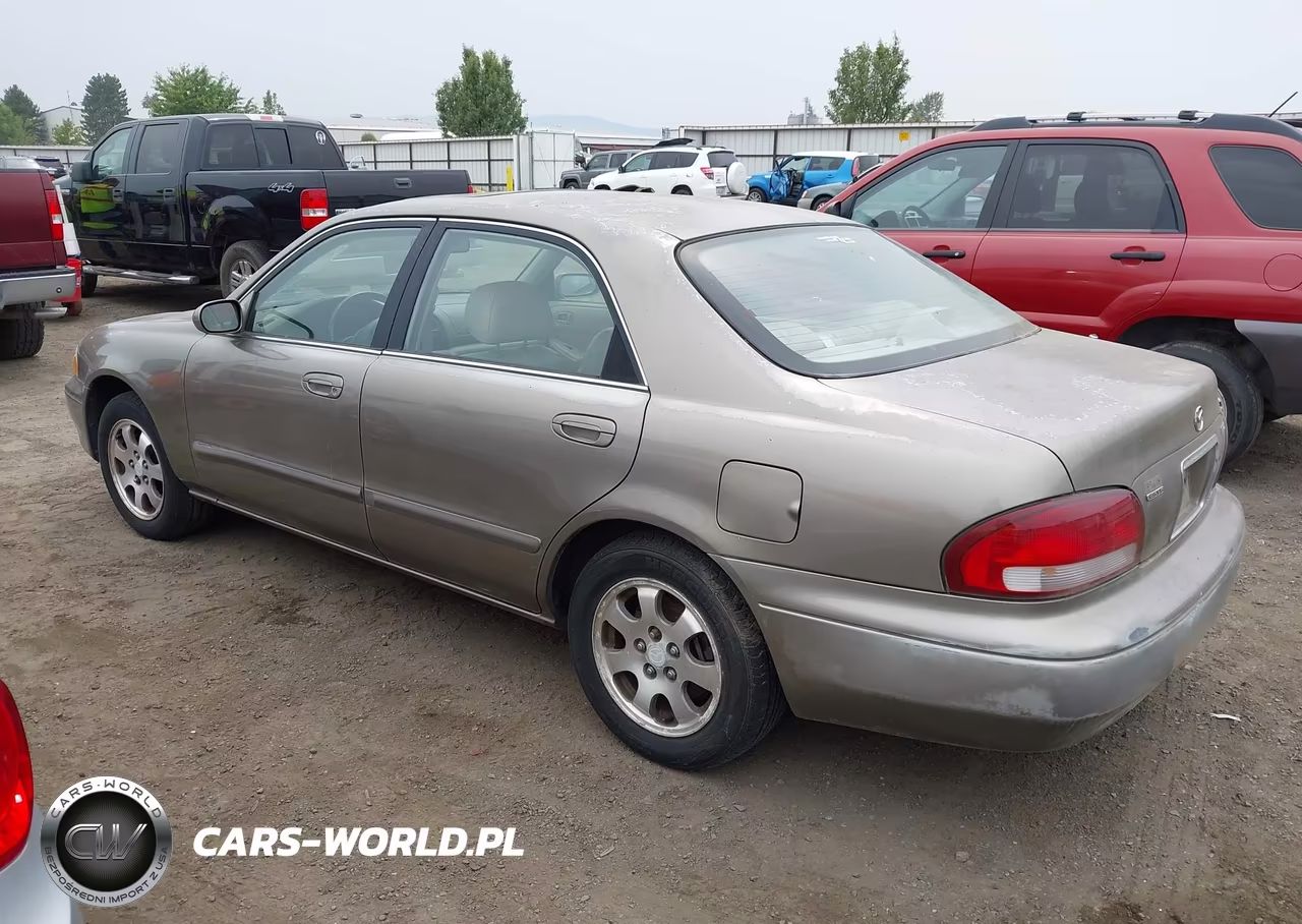 1998 Mazda 626 Es V6-Lx V6 VIN:1YVGF22D3W5759904 - 3