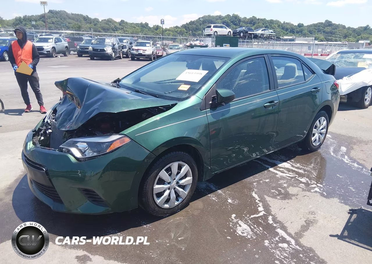 2014 Toyota Corolla Le VIN:5YFBURHE5EP015902 - 2