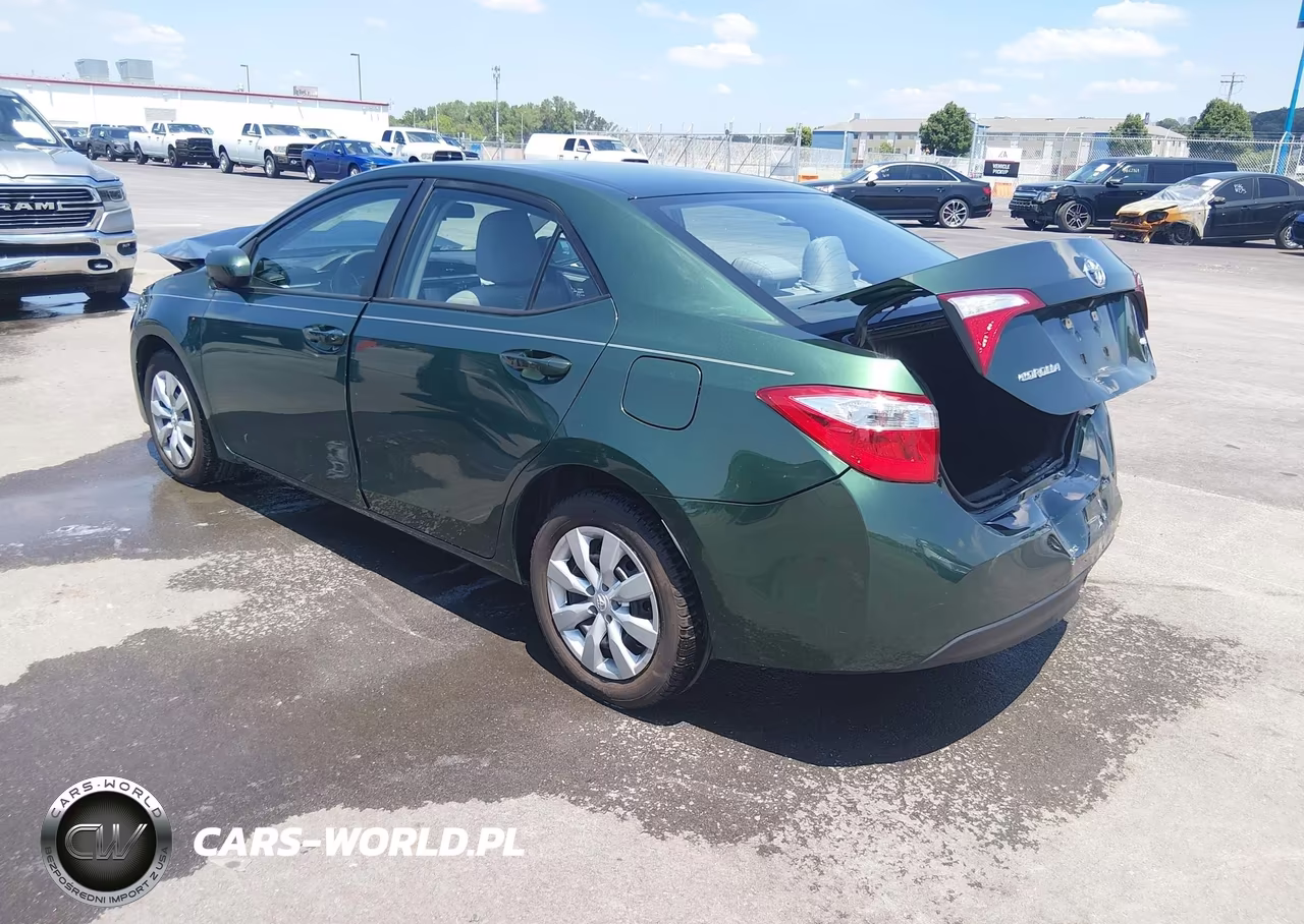 2014 Toyota Corolla Le VIN:5YFBURHE5EP015902 - 3