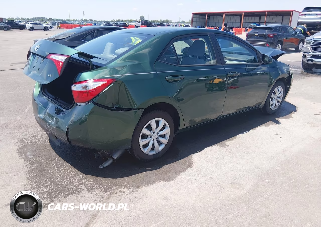 2014 Toyota Corolla Le VIN:5YFBURHE5EP015902 - 4
