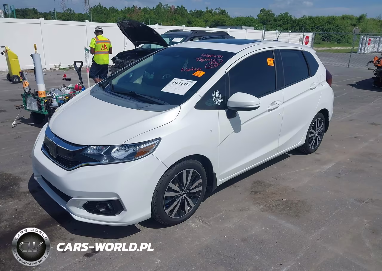 2019 Honda Fit Ex VIN:3HGGK5H88KM705338 - 2