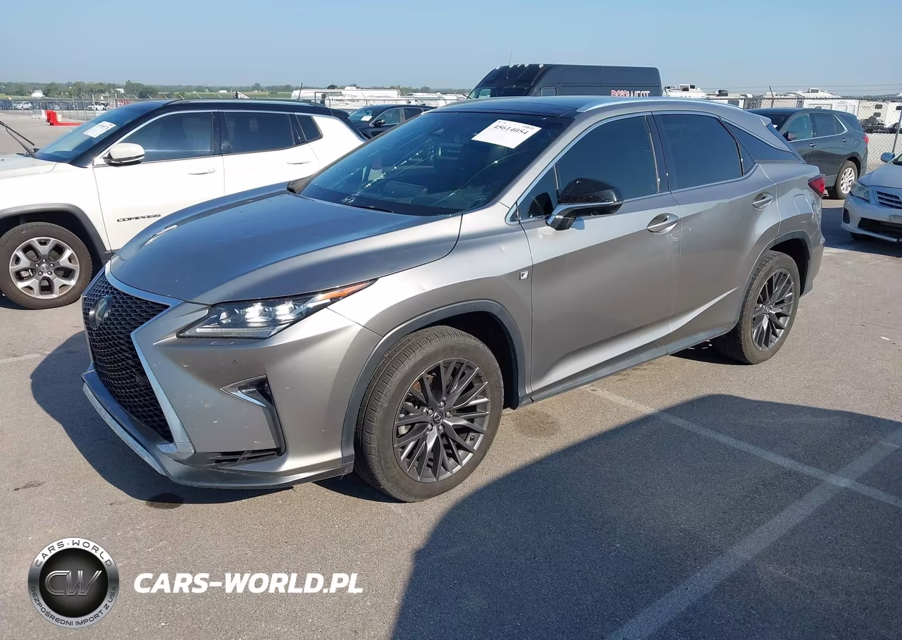 2018 Lexus Rx 350 F Sport VIN:2T2BZMCA6JC144360 - 2