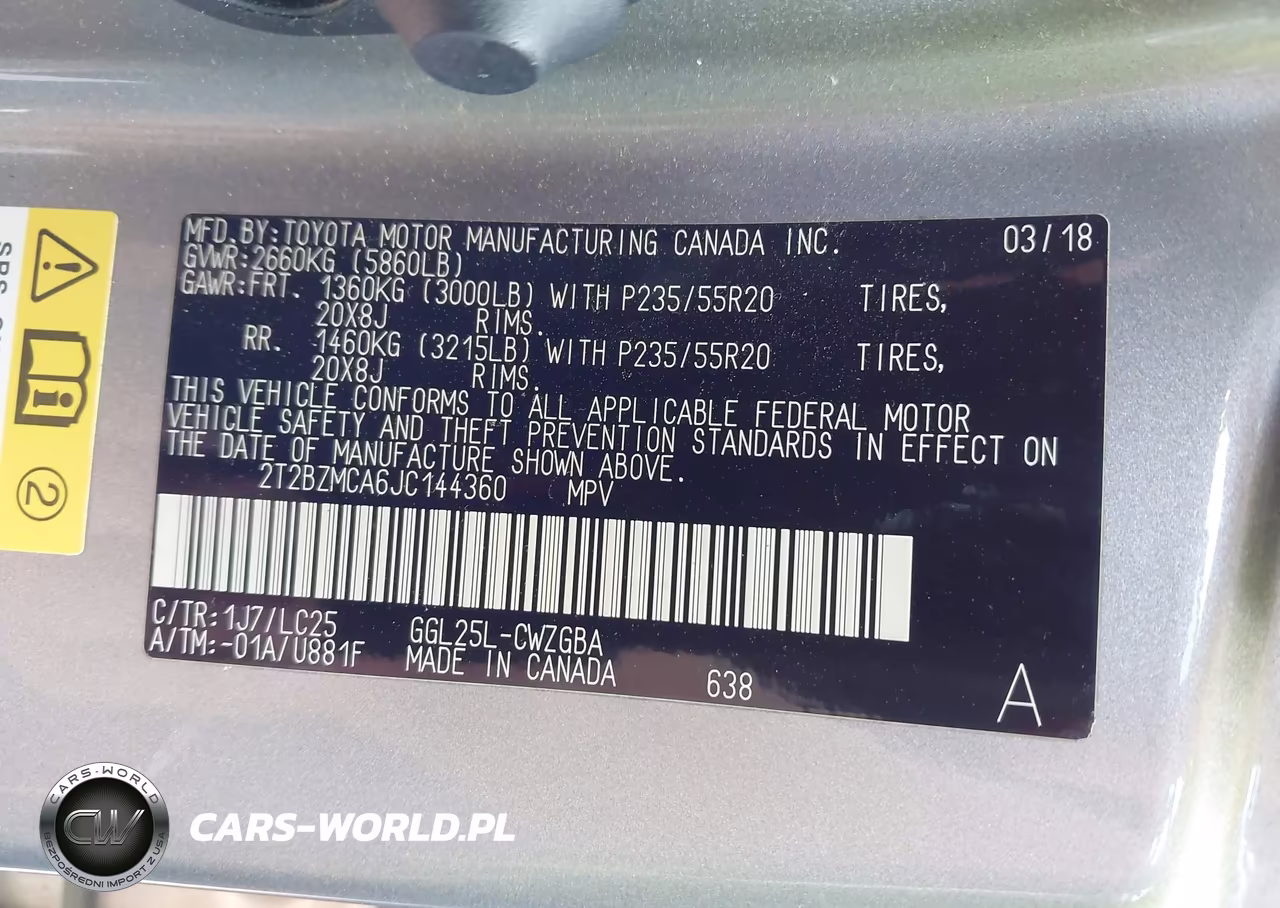 2018 Lexus Rx 350 F Sport VIN:2T2BZMCA6JC144360 - 9