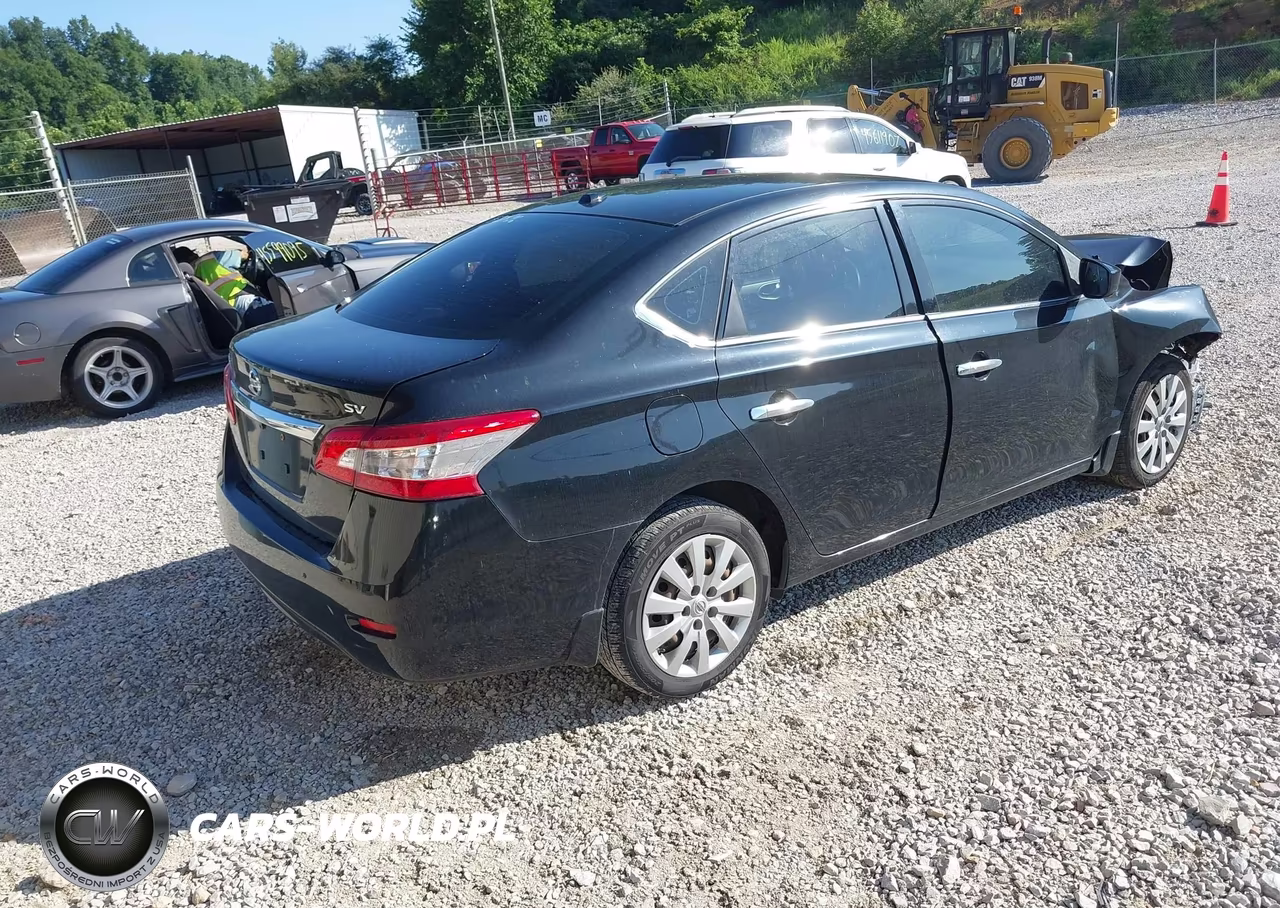2015 Nissan Sentra Sv VIN:3N1AB7AP6FY216651 - 4