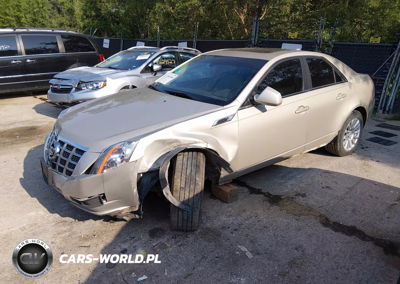 2013 Cadillac Cts Luxury VIN:1G6DG5E58D0167102 - 2