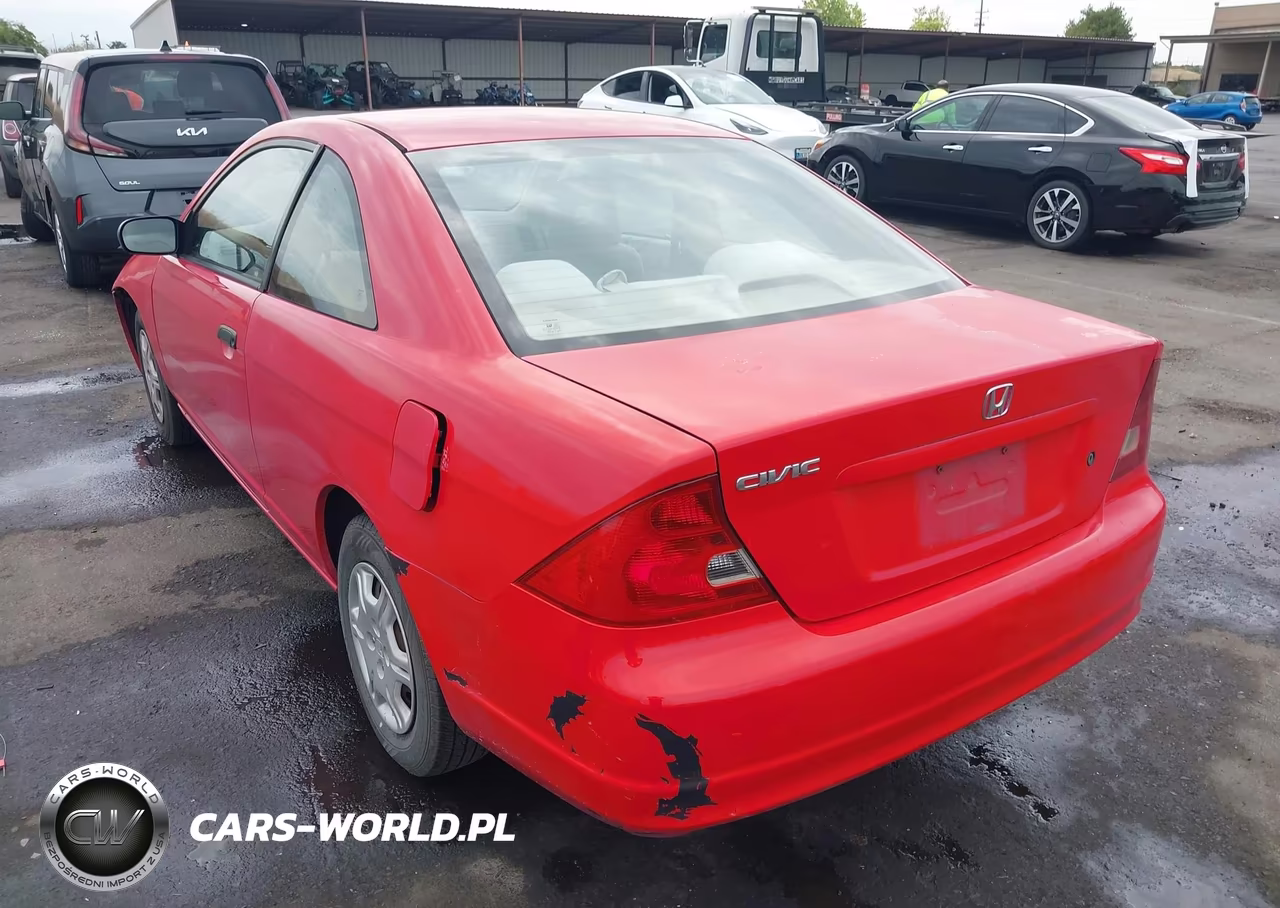 2001 Honda Civic Lx VIN:1HGEM225X1L073134 - 3