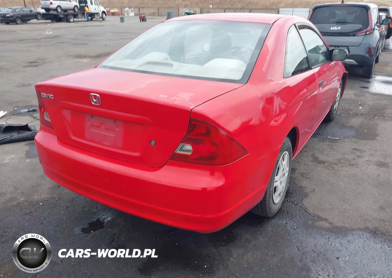 2001 Honda Civic Lx VIN:1HGEM225X1L073134 - 4