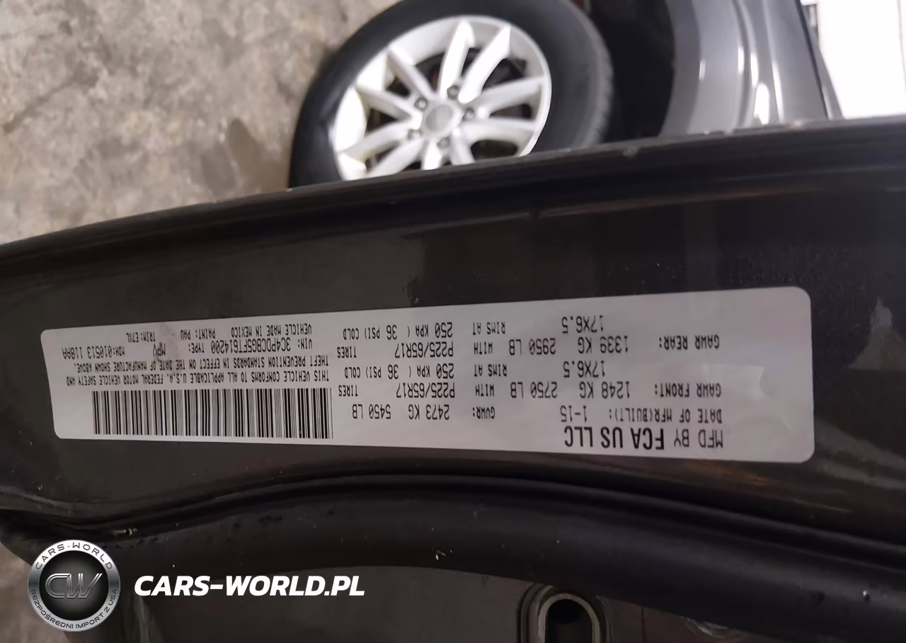 2015 Dodge Journey Sxt VIN:3C4PDCBG5FT614200 - 9