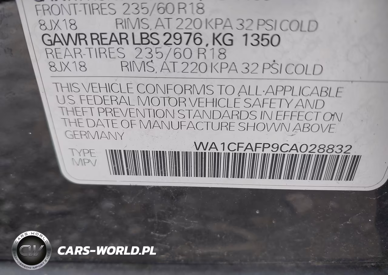 2012 Audi Q5 2.0T Premium VIN:WA1CFAFP9CA028832 - 9