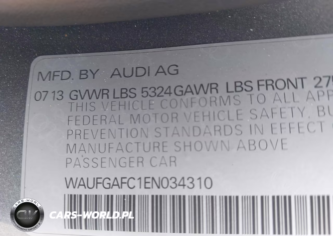 2014 Audi A6 3.0T Premium Plus VIN:WAUFGAFC1EN034310 - 9
