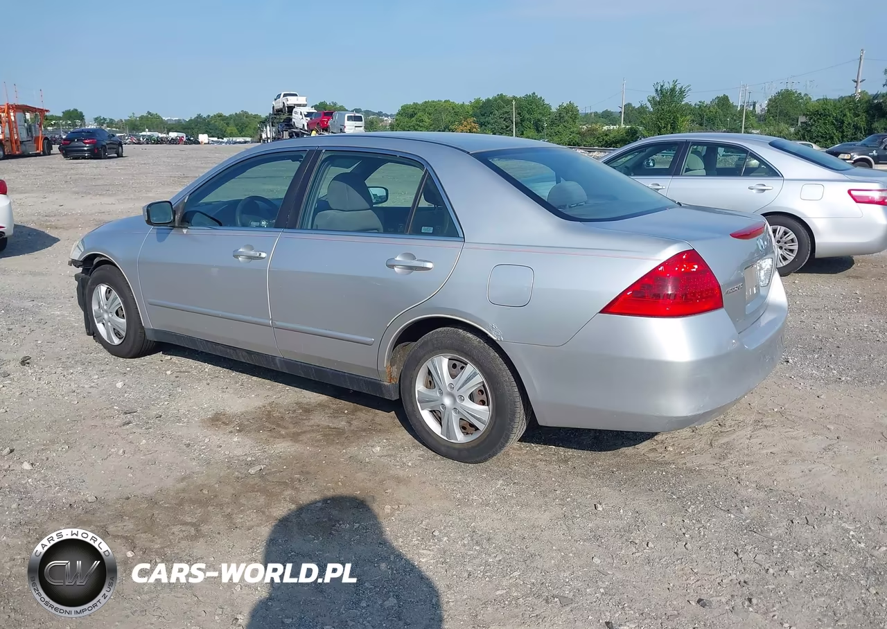 2007 Honda Accord 2.4 Lx VIN:JHMCM56427C016880 - 3