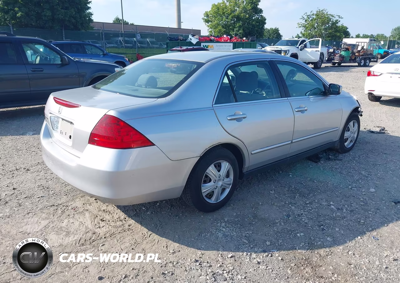 2007 Honda Accord 2.4 Lx VIN:JHMCM56427C016880 - 4
