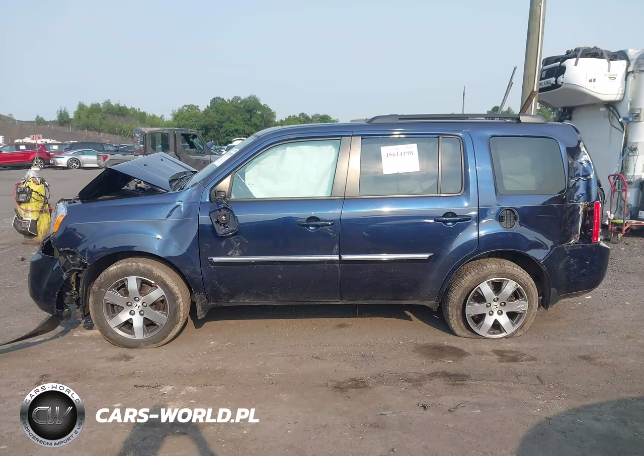 2013 Honda Pilot Touring VIN:5FNYF4H90DB077650 - 14