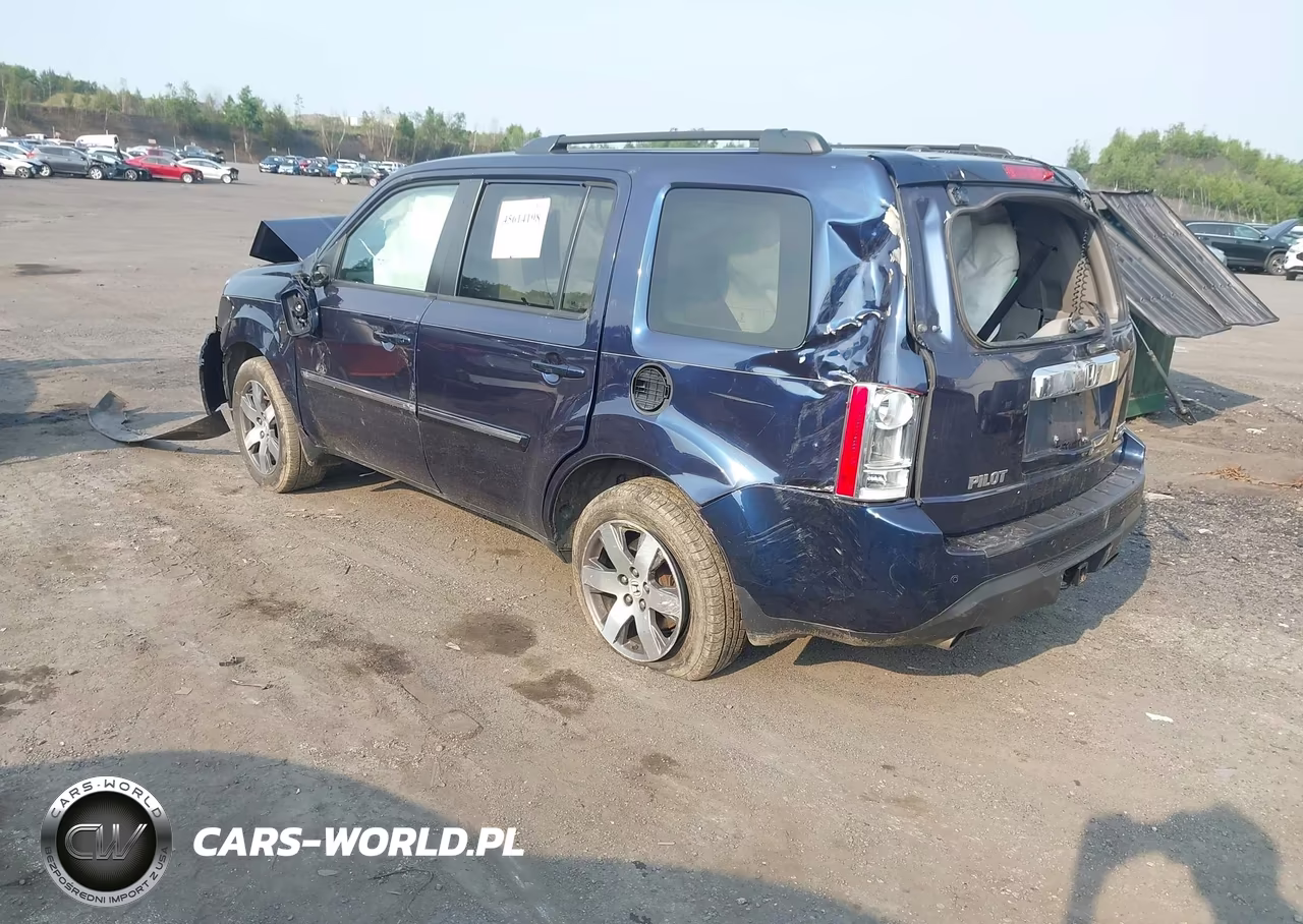 2013 Honda Pilot Touring VIN:5FNYF4H90DB077650 - 3