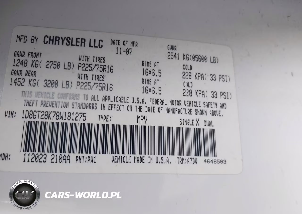 2008 Dodge Nitro Sxt VIN:1D8GT28K78W181275 - 9