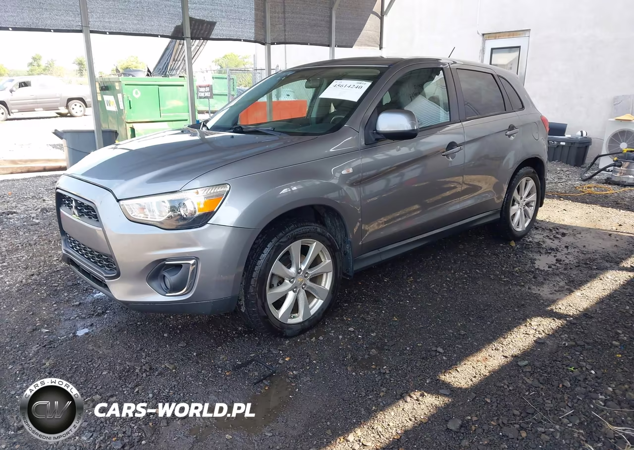 2015 Mitsubishi Outlander Sport Es VIN:4A4AP3AU5FE017397 - 2