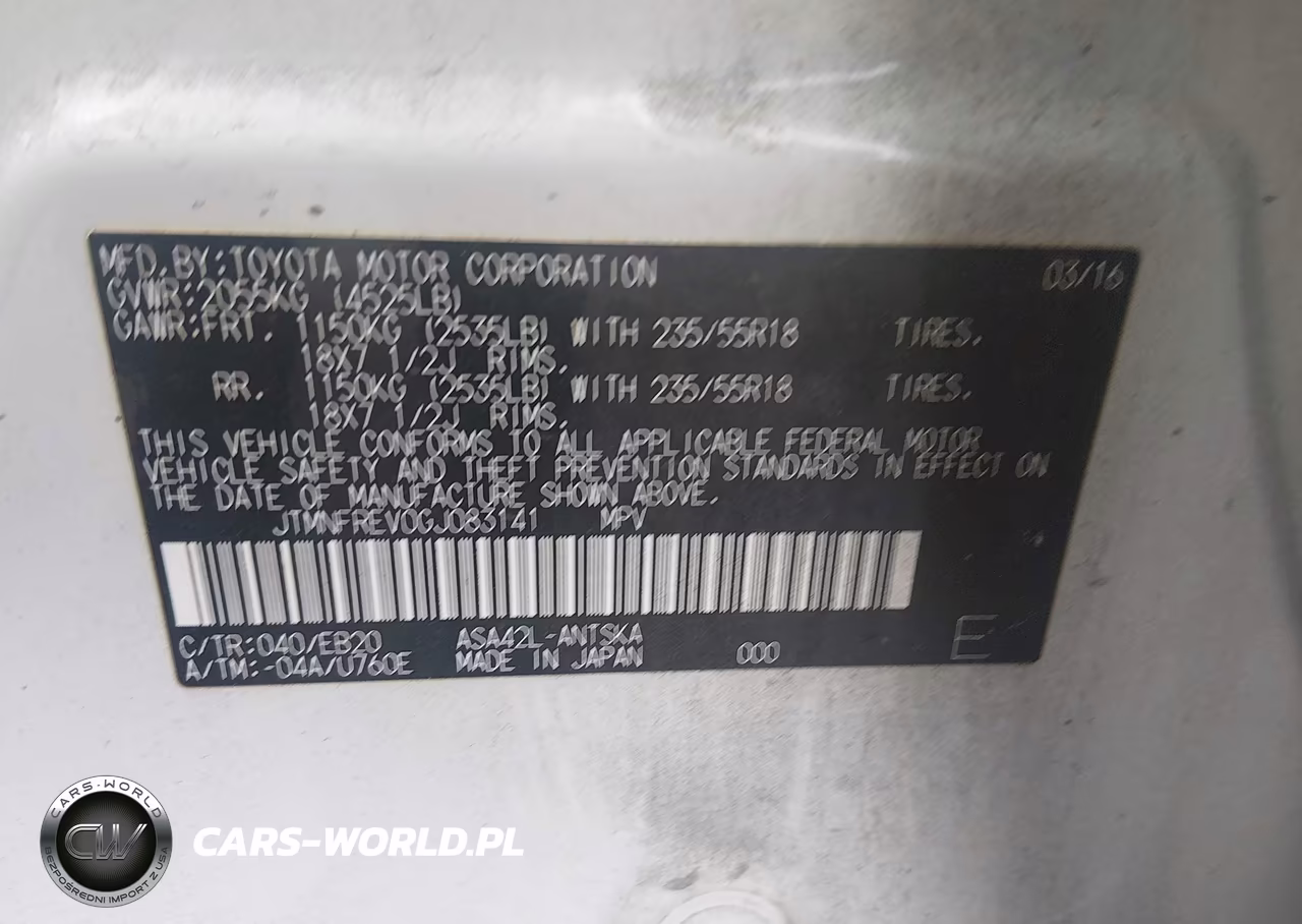 2016 Toyota Rav4 Se VIN:JTMNFREV0GJ083141 - 9