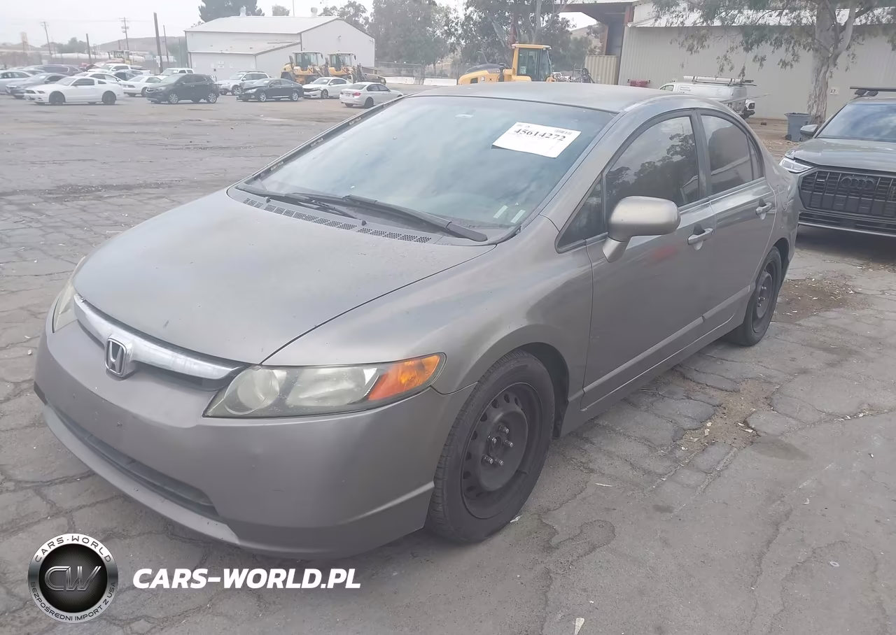 2007 Honda Civic Lx VIN:2HGFA16537H311025 - 2