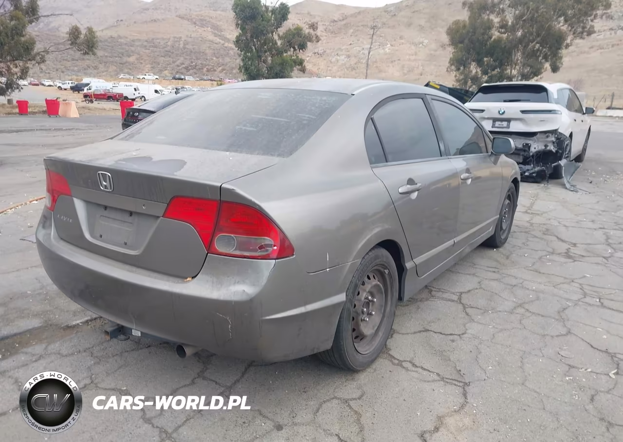 2007 Honda Civic Lx VIN:2HGFA16537H311025 - 4