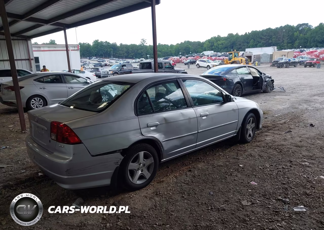 2004 Honda Civic Ex VIN:2HGES26764H606437 - 4