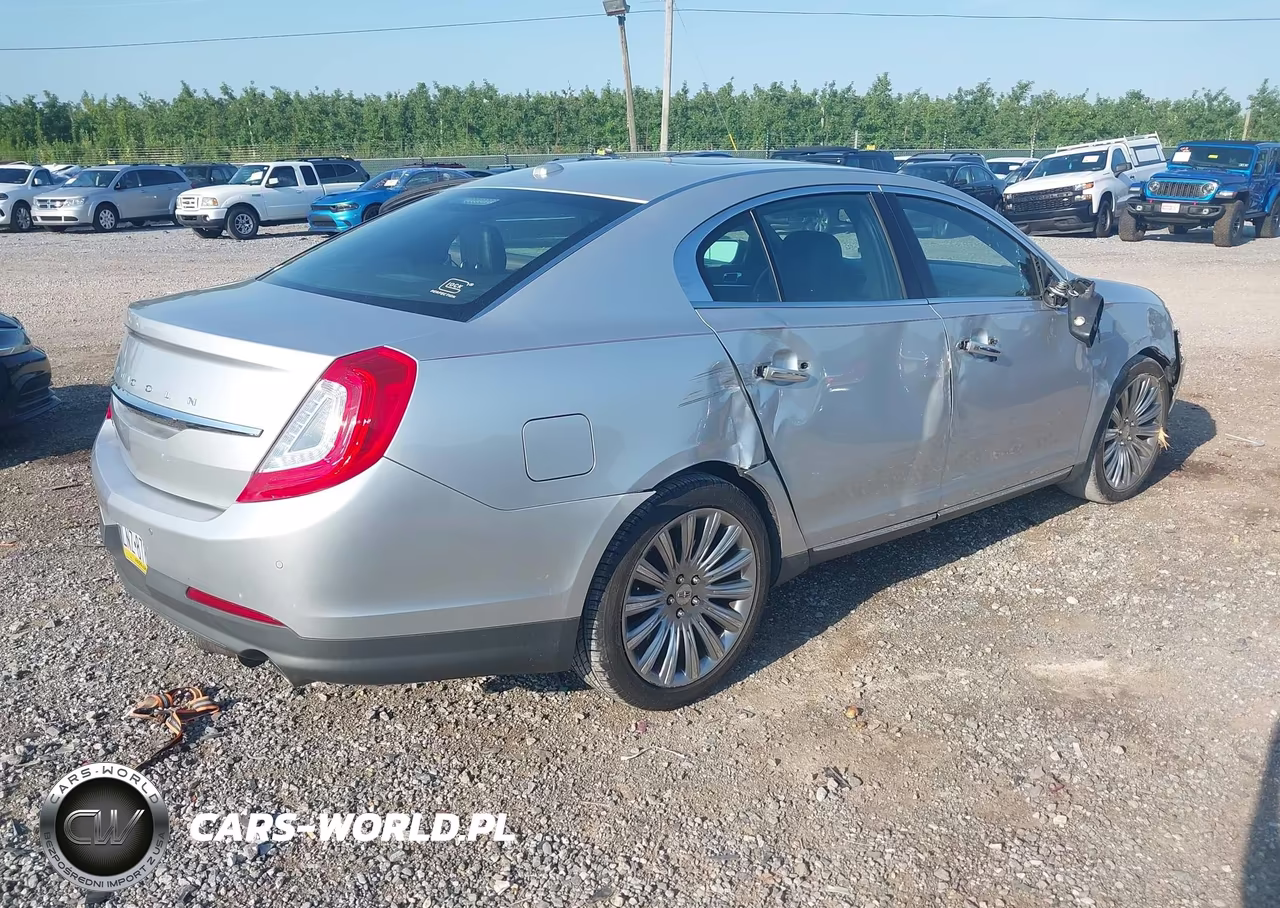 2016 Lincoln Mks VIN:1LNHL9EK2GG603229 - 4