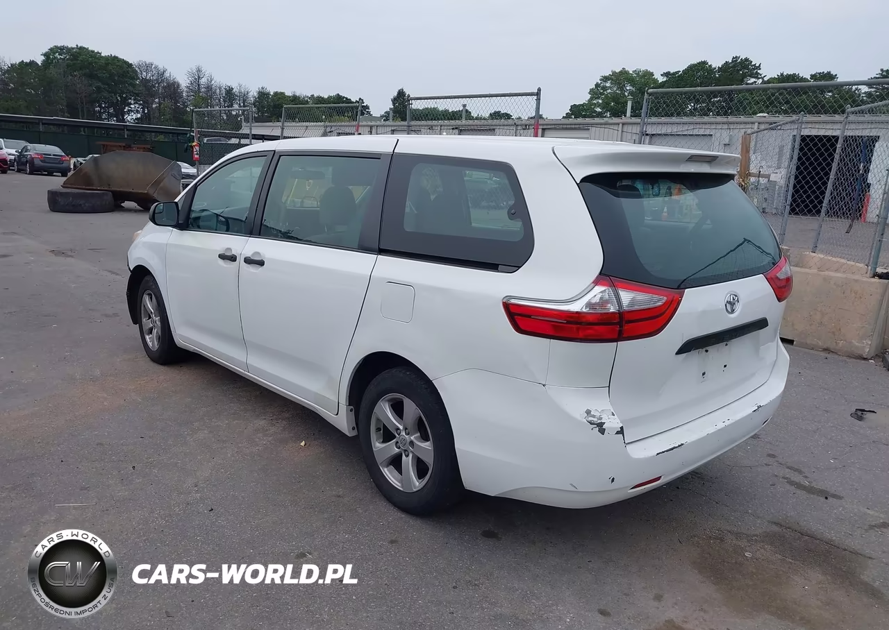 2015 Toyota Sienna L 7 Passenger VIN:5TDZK3DC6FS654949 - 3